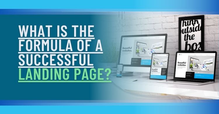 What is the formula of successful landing page v1